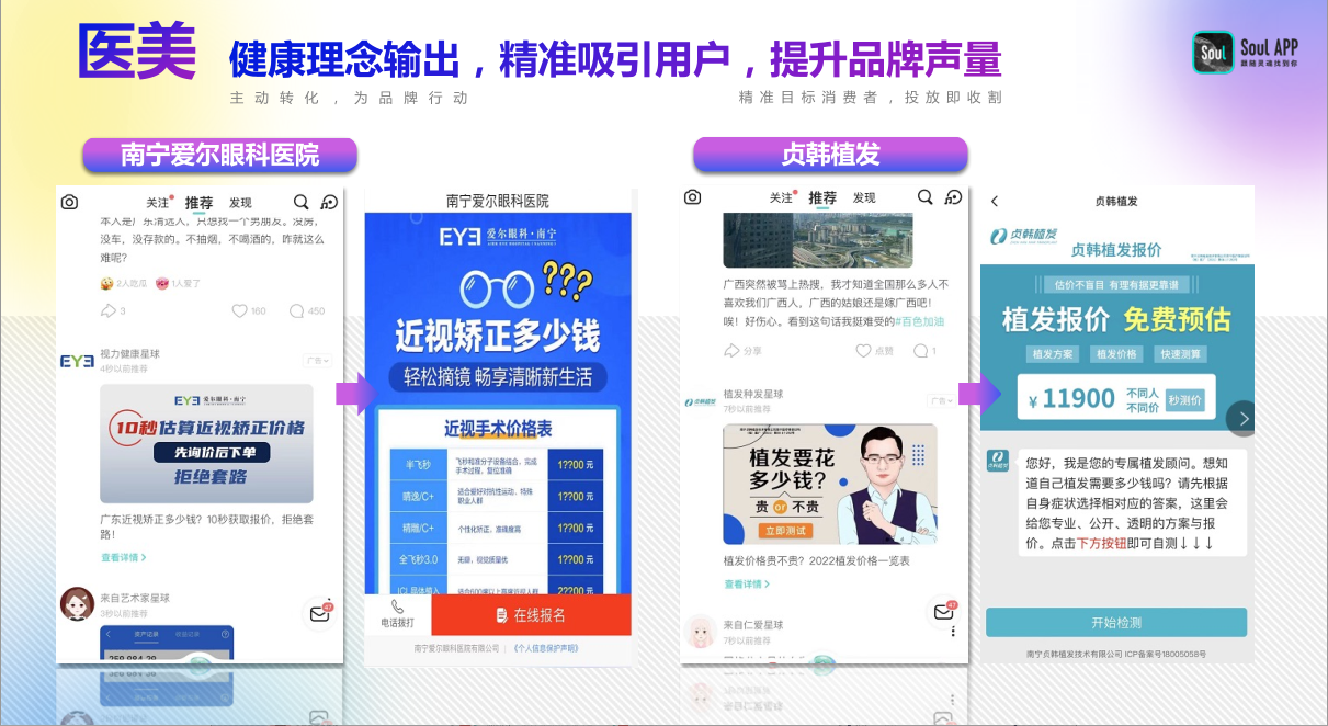 医美健康理念输出，精准吸引用户，提升品牌声量